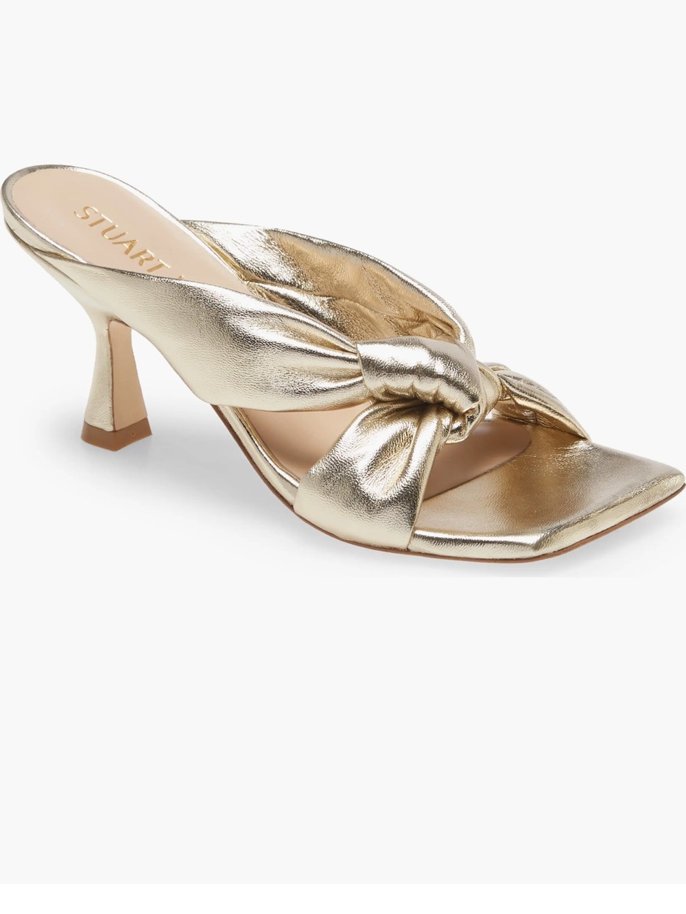 Stuart Weitzman Playa 75 knot sandal